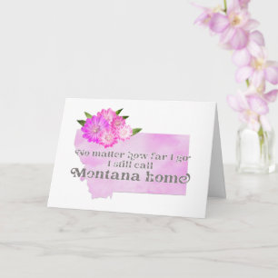 Cartão Não importa o quão longe eu vá, eu ainda chamo Mon