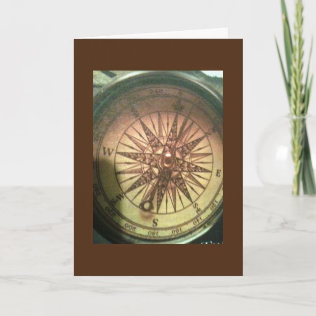 CARTÃO NÃO IMPORTA QUE DIREÇÃO VOCÊ TOMA (Frente)