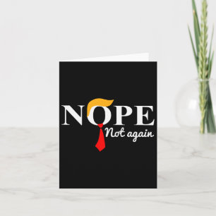 Cartão Não Mais Engraçado Trump