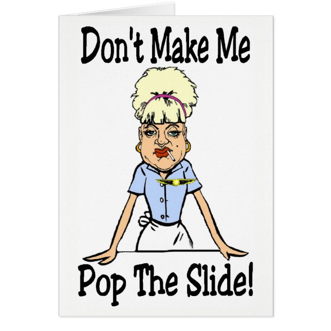 Cartão Não me faça (Frente)