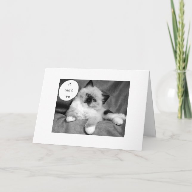 CARTÃO NÃO PODE SER SEU GÊMEO DE ANIVERSÁRIO (Frente)