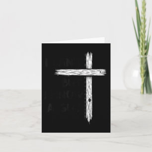 Cartão Não Posso, Mas Conheço Uma Cara De Jesus Cristo.