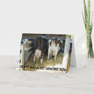 CARTÃO NÃO QUER IGNORÁ-LO NO 40º