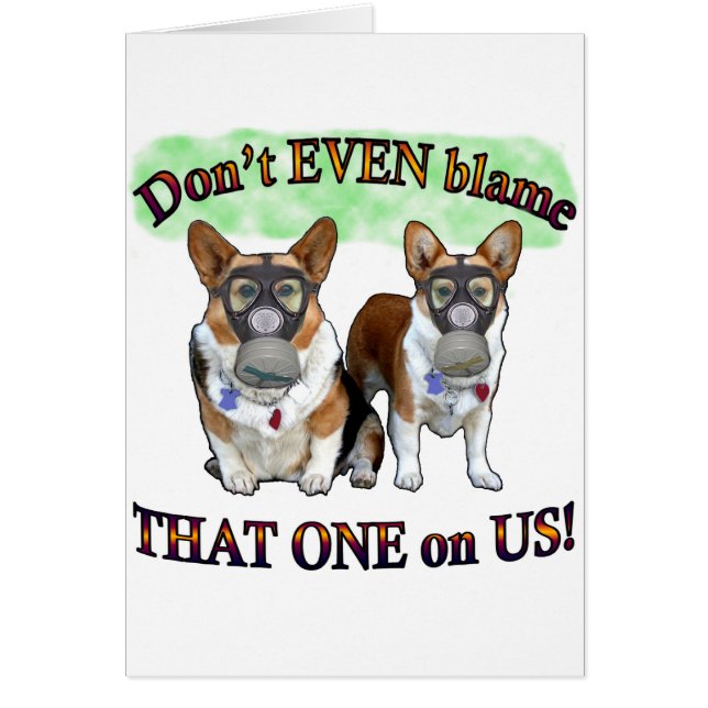 Cartão Não responsabilize E.U. (Frente)