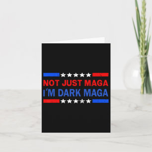 Cartão Não sou apenas o Dark Trump 2024 Eleições 1