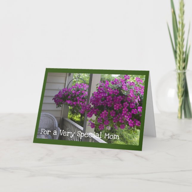 Cartão Não Sua Mãe Biológica, Mas Sua Mãe (Frente)