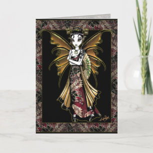 Cartão "Naomi" Oriental Fairy Art Dragon Tattoo Card