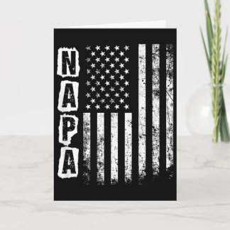 Cartão Napa Dia dos Pais Bandeira Americana 4 de Julho Ck