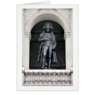 Cartão Napoleão I (1769-1821) em Grande Casaco, 1831-33 (