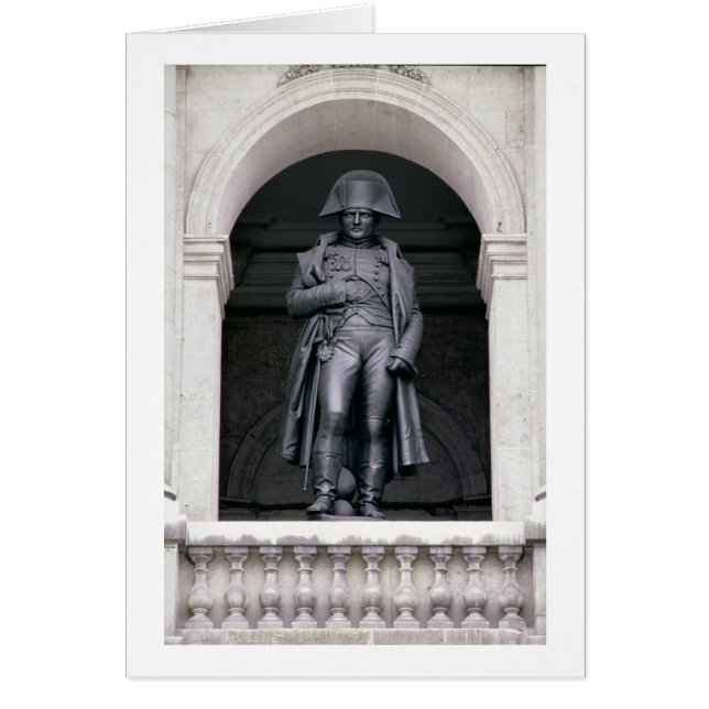 Cartão Napoleão I (1769-1821) em Grande Casaco, 1831-33 ( (Frente)