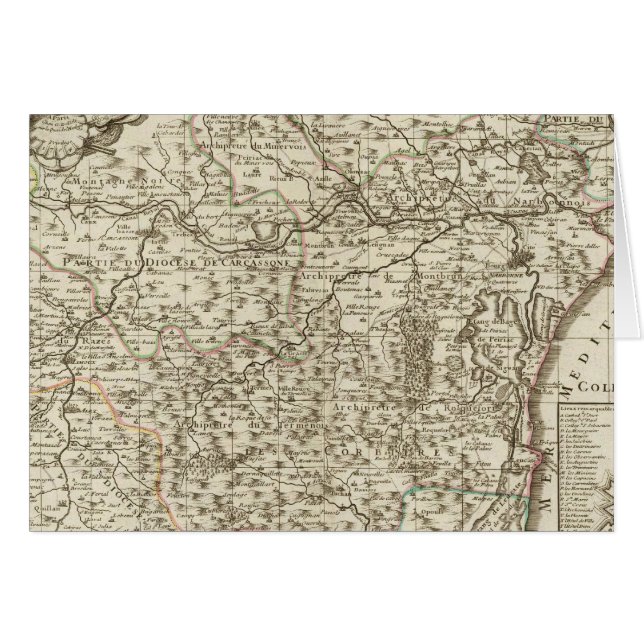 Cartão Narbonne France 2 (Frente Horizontal)