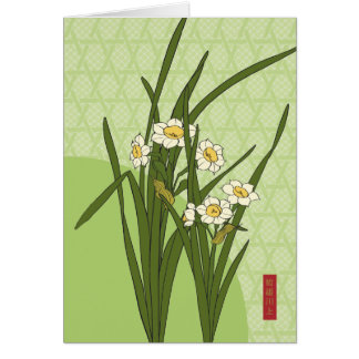 Cartão Narcissus Bloom