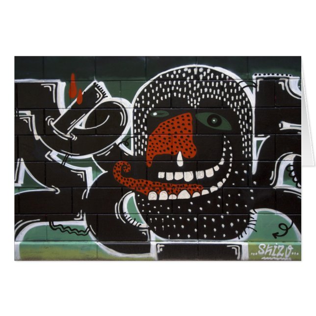 Cartão Nariz de gota (Frente Horizontal)