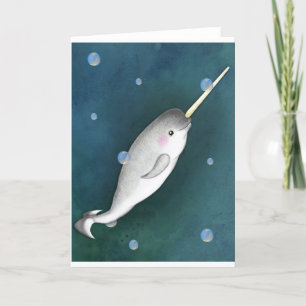 Cartão Narwhal