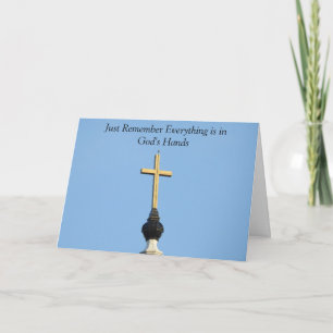 Cartão Nas Mãos de Deus, Orações por Você