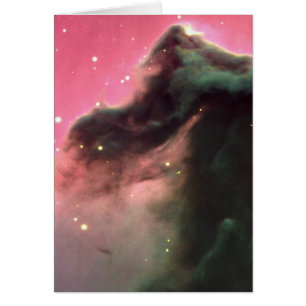 Cartão NASA de Barnard 33 da nebulosa de Horsehead