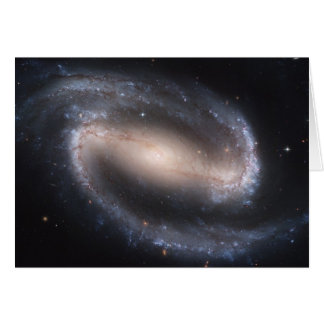 Cartão NASA - Galáxia espiral barrada NGC1300