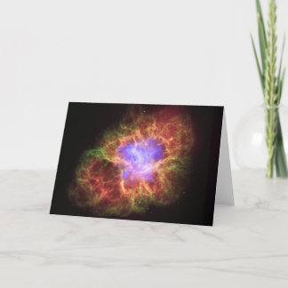 Cartão NASA - Nebulosa de caranguejo