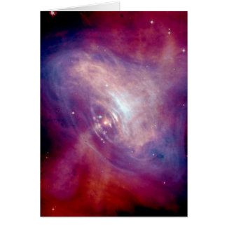 Cartão NASA - Raio X & imagens ópticas da nebulosa de
