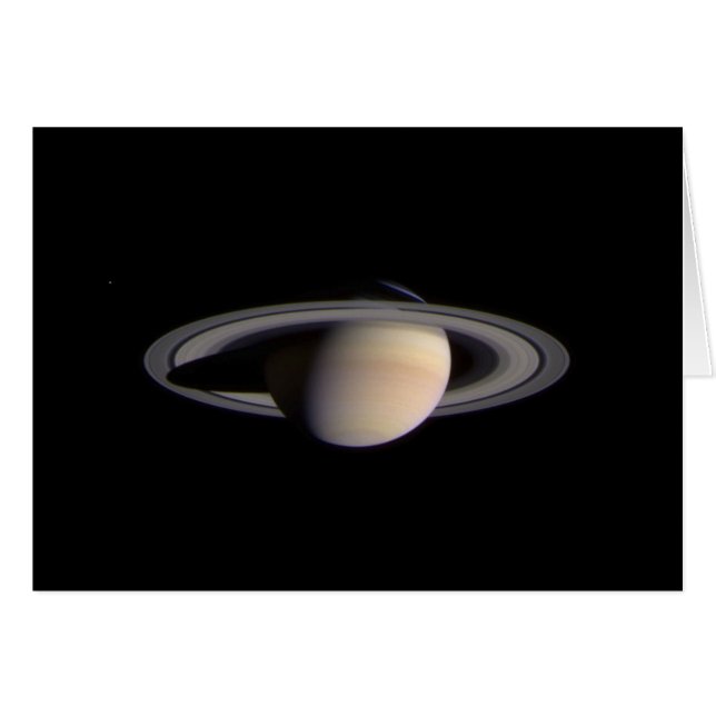 Cartão NASA - Saturn (Frente Horizontal)