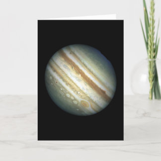 Cartão NASA - Uma tempestade de Jupiter