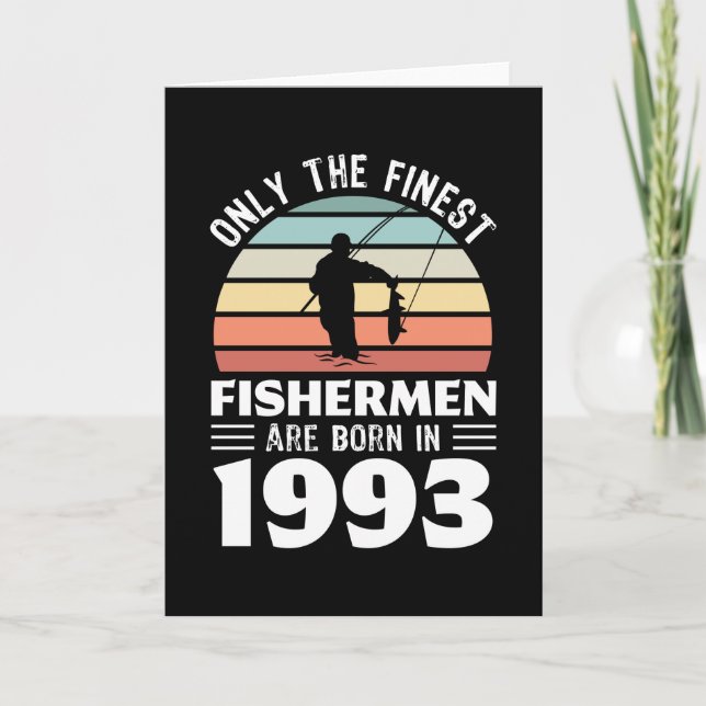 Cartão Nascer de pescadores em 1993 (Frente)