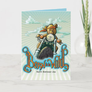 Cartão Nascer de ser selvagem