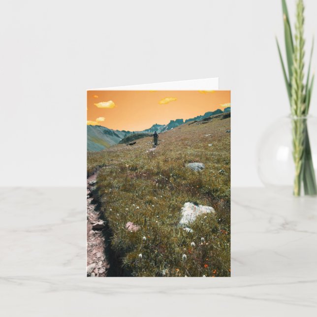 Cartão nascer do sol (Frente)