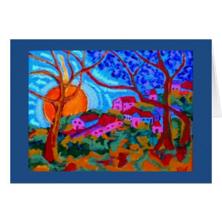 Cartão Nascer do sol