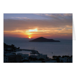 Cartão Nascer do sol de Pandeli