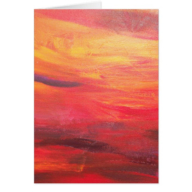 Cartão nascer do sol do tequila (Frente)