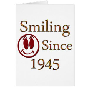 Cartão Nascer em 1945