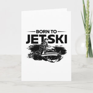 Cartão Nascer Para Jetski Water Sports Jet Ski Jet Skiing