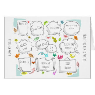 Cartão Nascer personalizado de 1968 anos - ESTA É A SUA V