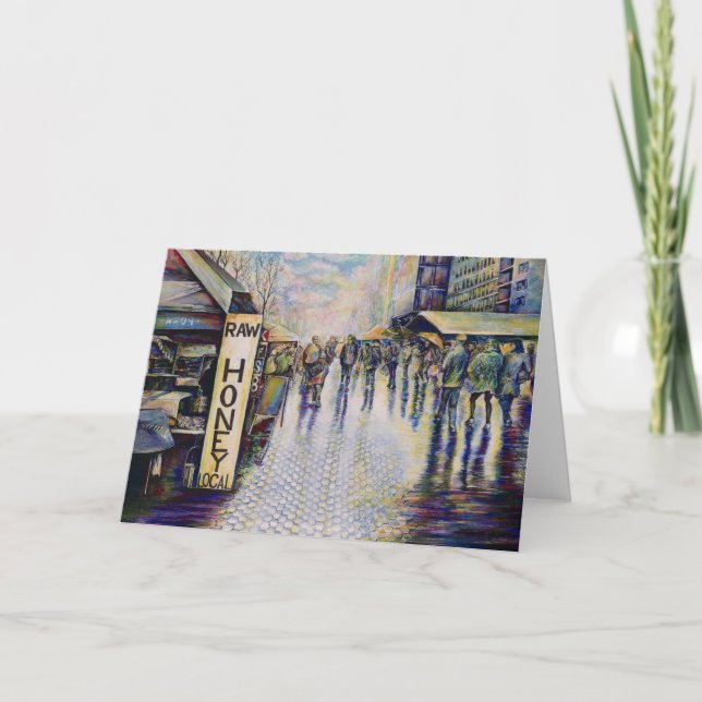 Cartão Nascer Sob Uma Placa De Saudação De Sinal Incorret (Frente)