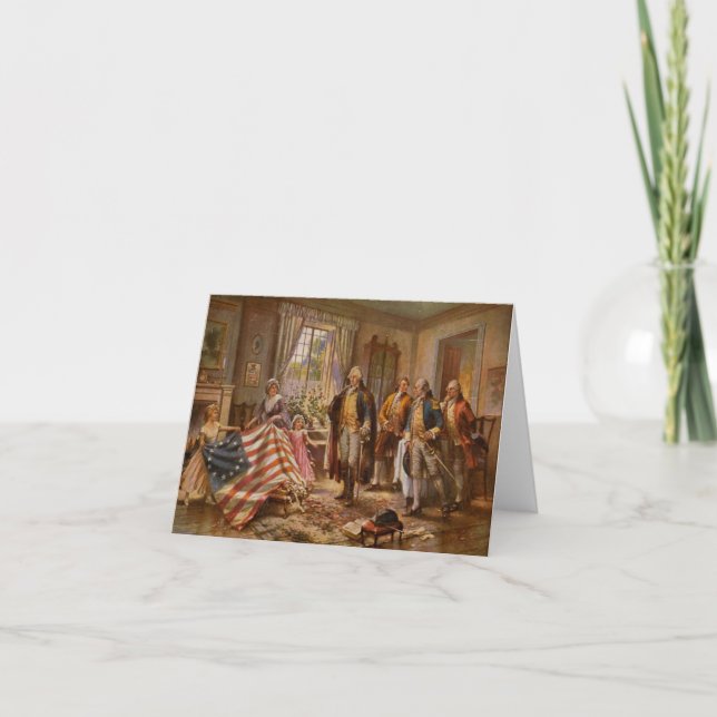 Cartão Nascimento da glória velha - Edward Moran (1917) (Frente)