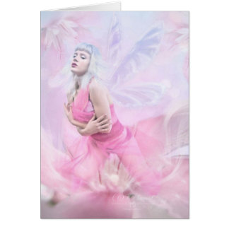 Cartão Nascimento de uma fada