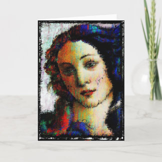 Cartão Nascimento de Venus