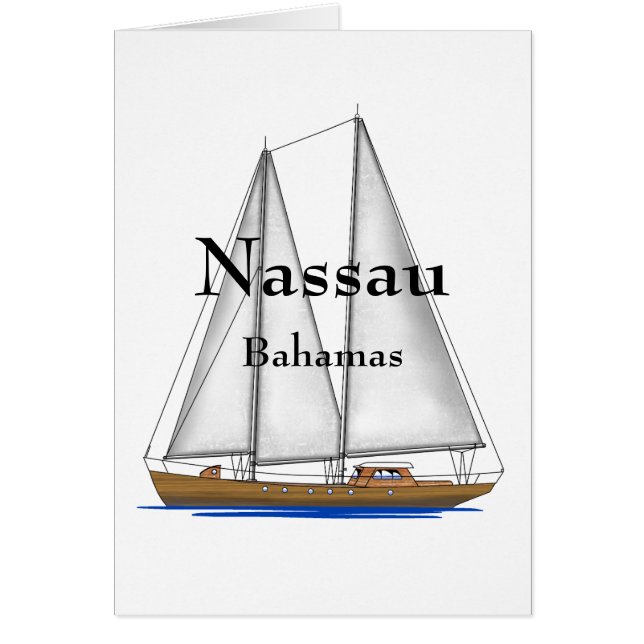 Cartão Nassau Bahamas (Frente)