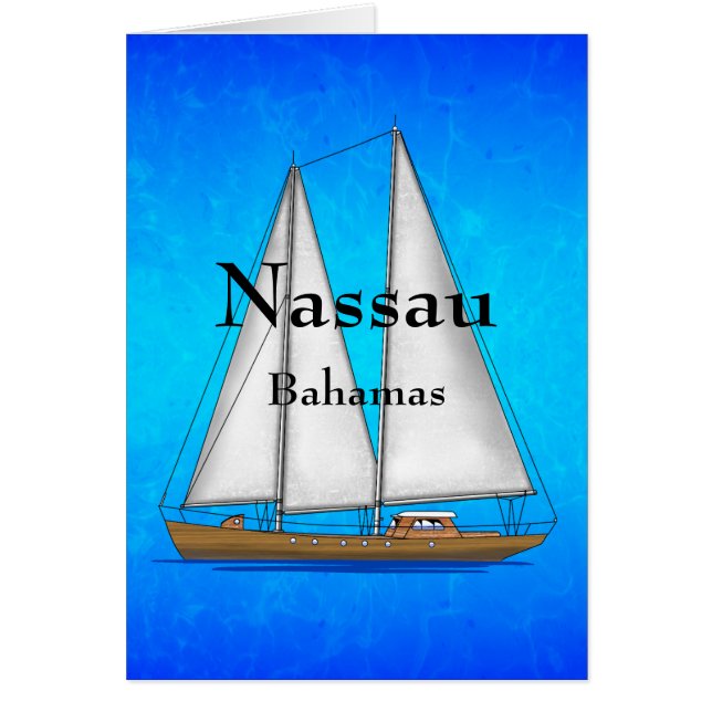 Cartão Nassau Bahamas (Frente)