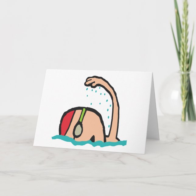 Cartão Natação (Frente)