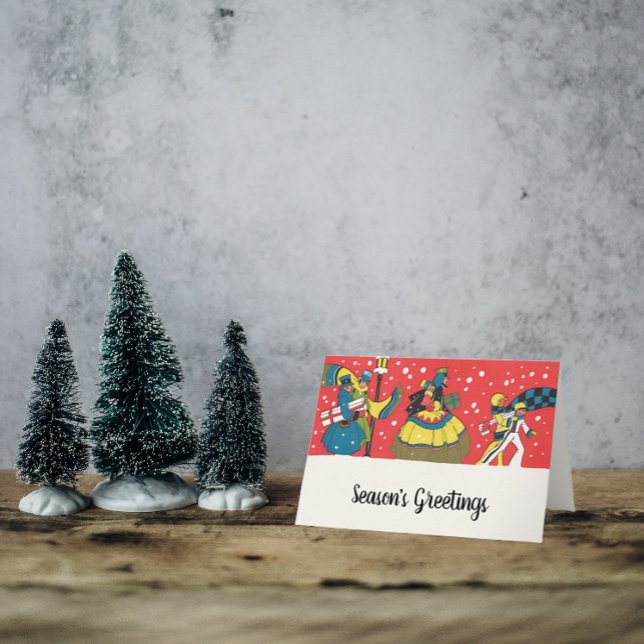 Cartão Natais vintages, Família Vitoriana (Criador carregado)