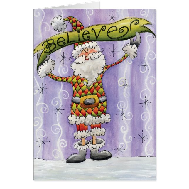 Cartão Natais vintages Obrigado (Frente)