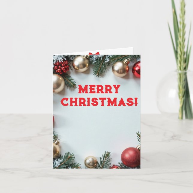 Cartão Natal (Frente)