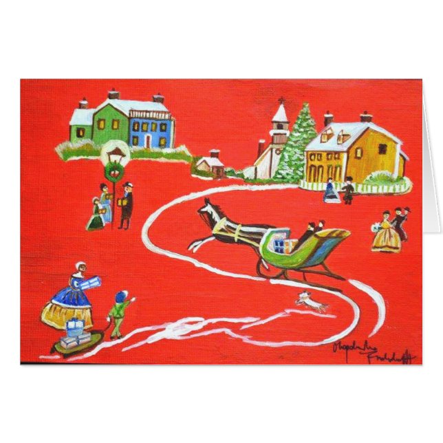 Cartão Natal (Frente Horizontal)