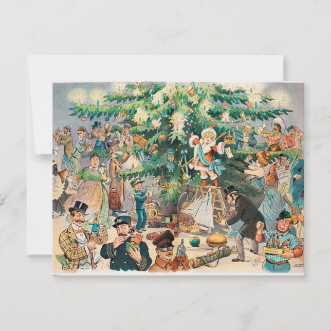 Cartão Natal 1902 (Frente)