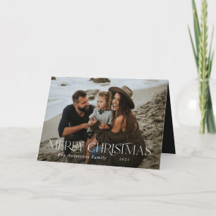 Cartão Natal 1 Fotobotânico floral rebatível