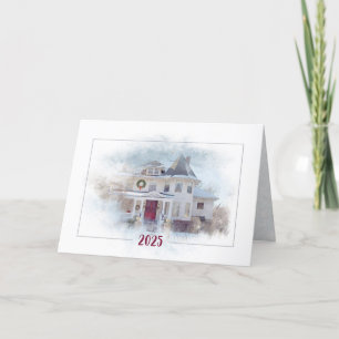 Cartão Natal 2024 Casa Vitoriana