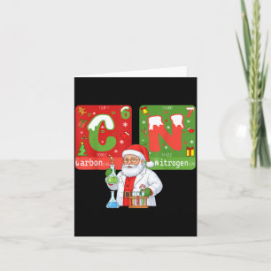 Cartão Natal 67 Meme Ciência Química Humor Periódico