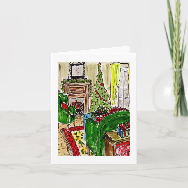 Cartão Natal Aconchegante (Frente)